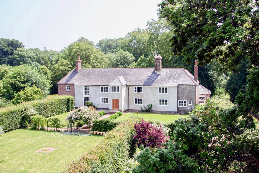 Restoration and refurbishment to Grade II listed house, East Sussex